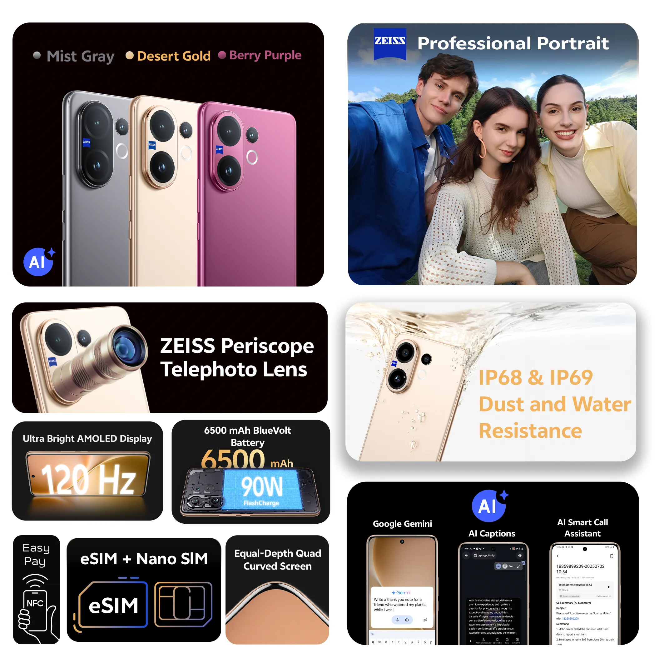 vivo V60 5G Gray 12GB+256GB_2