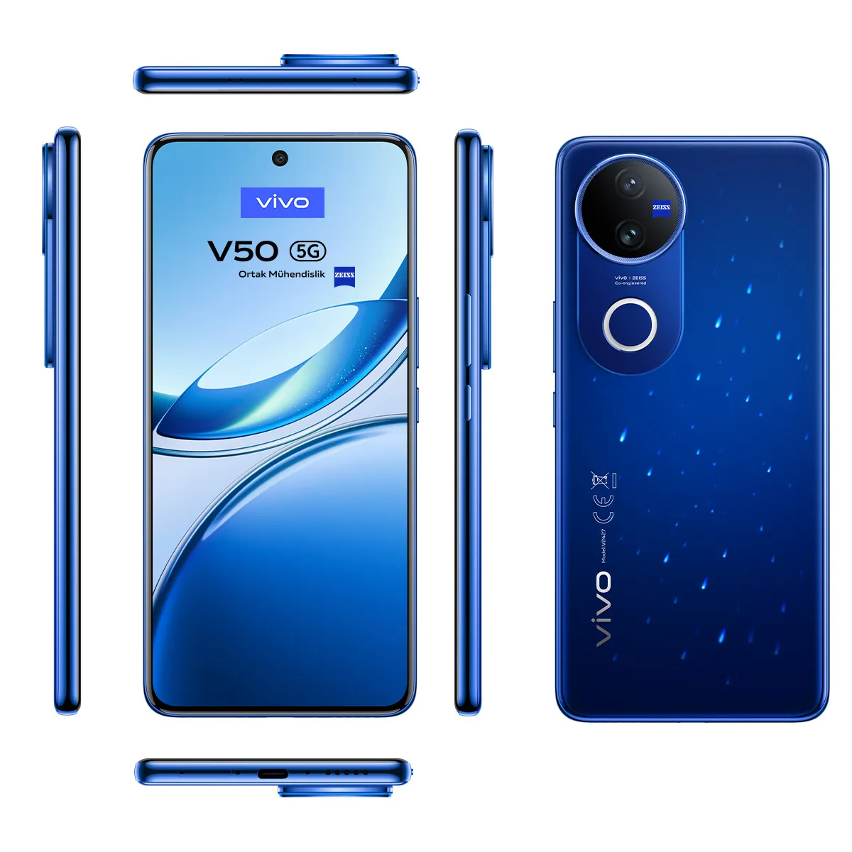 vivo V50 5G Takas Destekli Uzay Mavisi_4