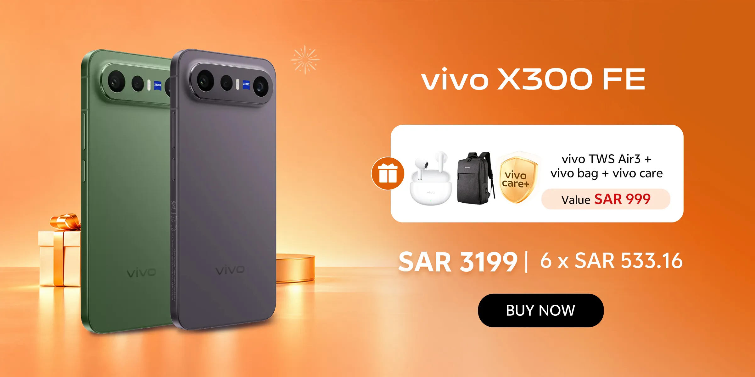 vivo X300FE price banner