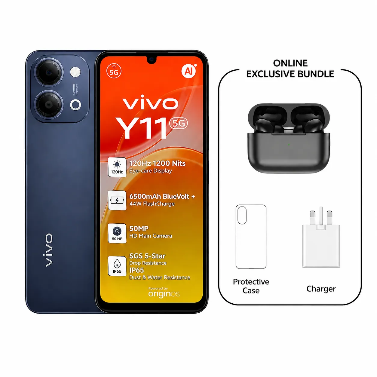 vivo Y11 Black 4GB+128GB_1