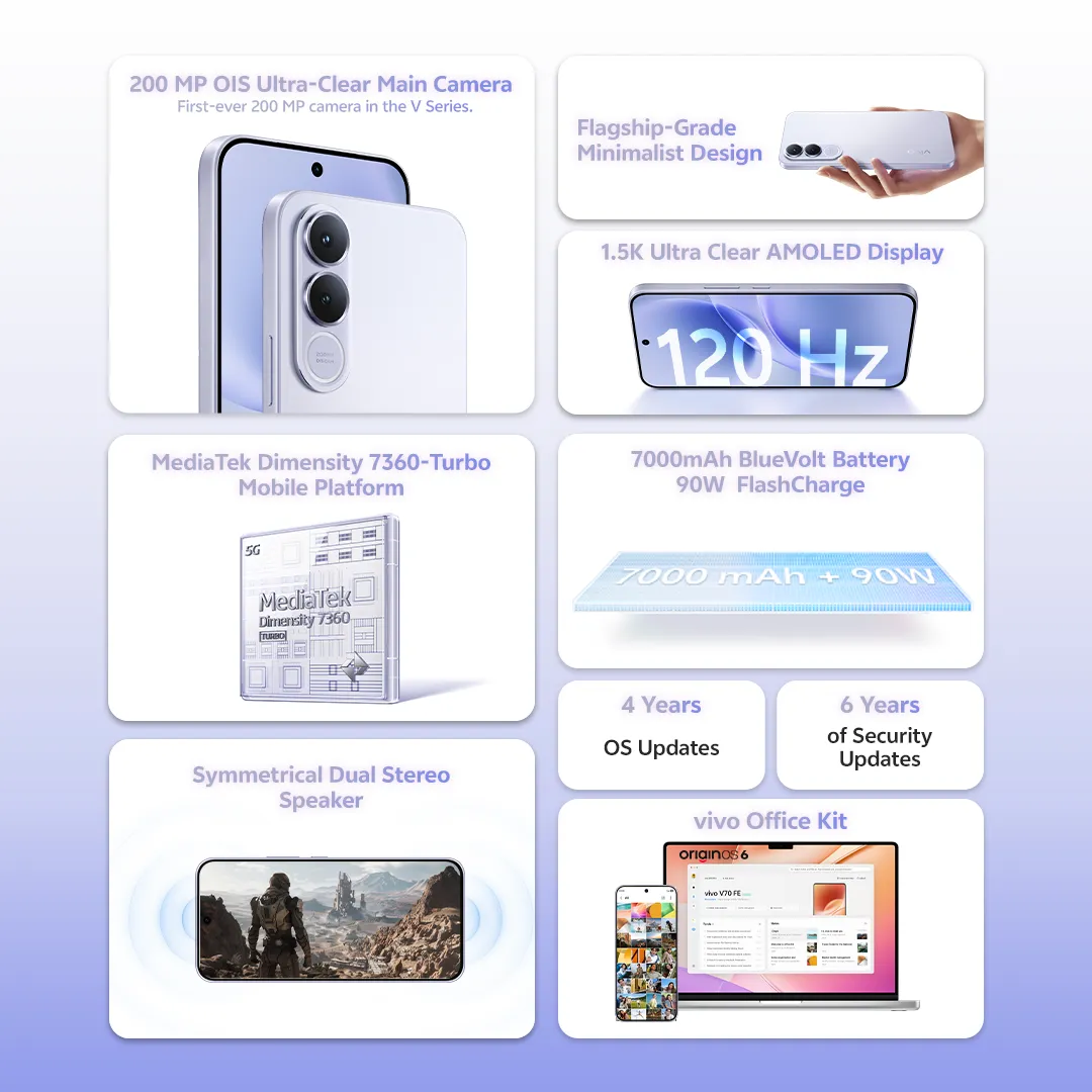 vivo V70 FE 5G 12+256 Silver_2