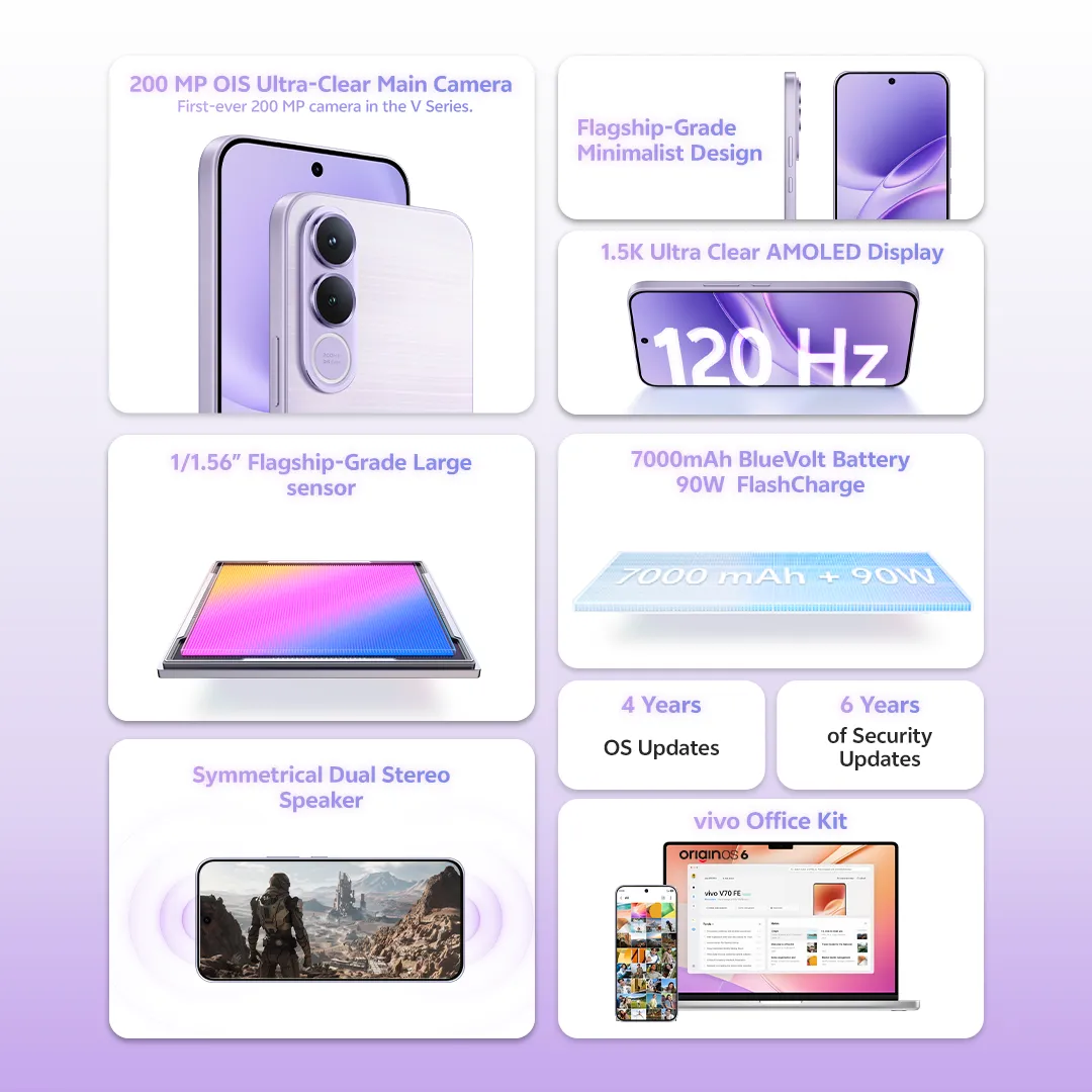 vivo V70 FE 5G 8+256 Purple_2